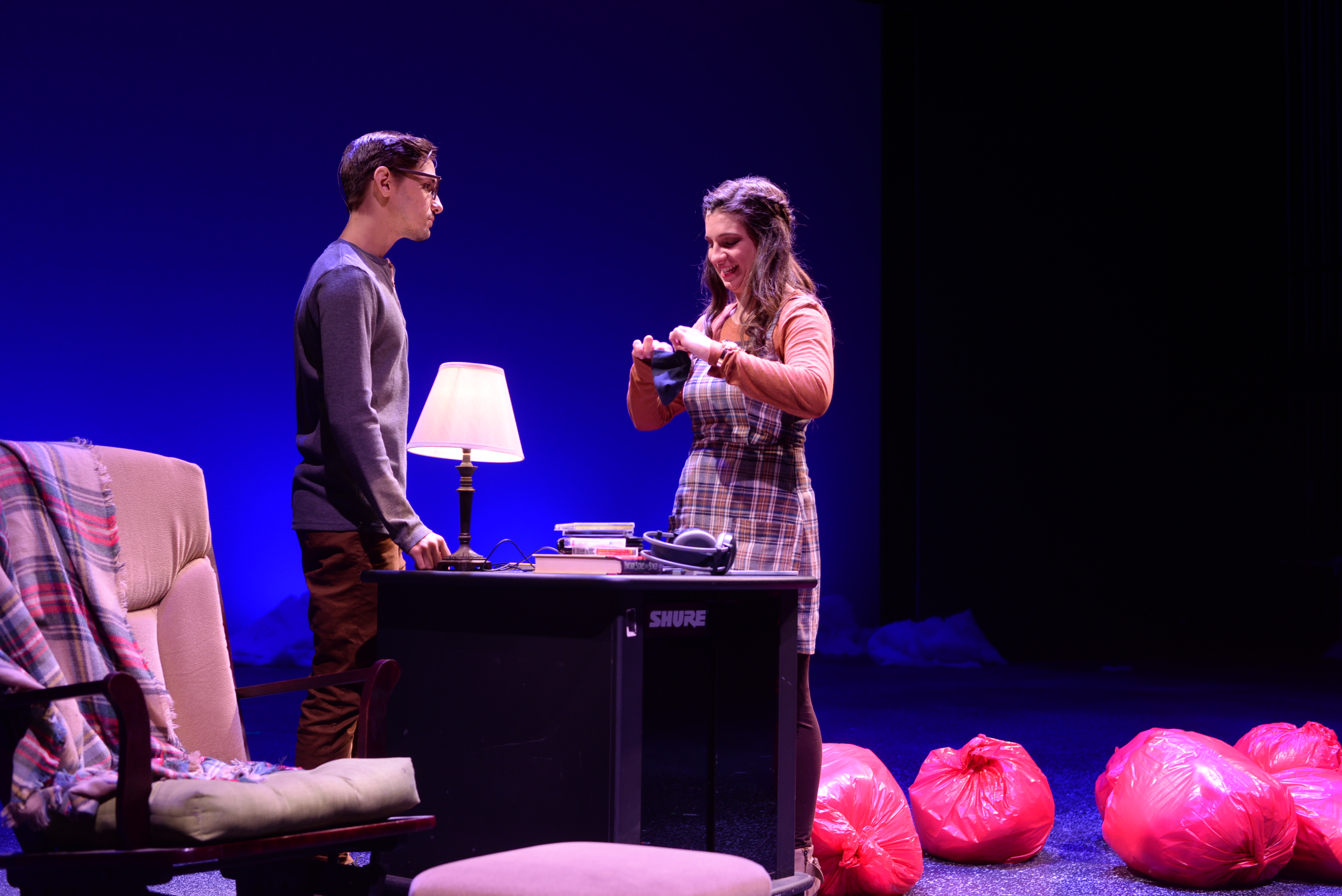 Almost, Maine
Chipola College, Marianna, Florida
Playwright - John Cariani
Director - Charles Sirmon
Scenic/Lighting Design - Constance R Smith
Costume Design - Zac West
Technical Direction - Constance R Smith
Photos - Joseph Daniel Williams