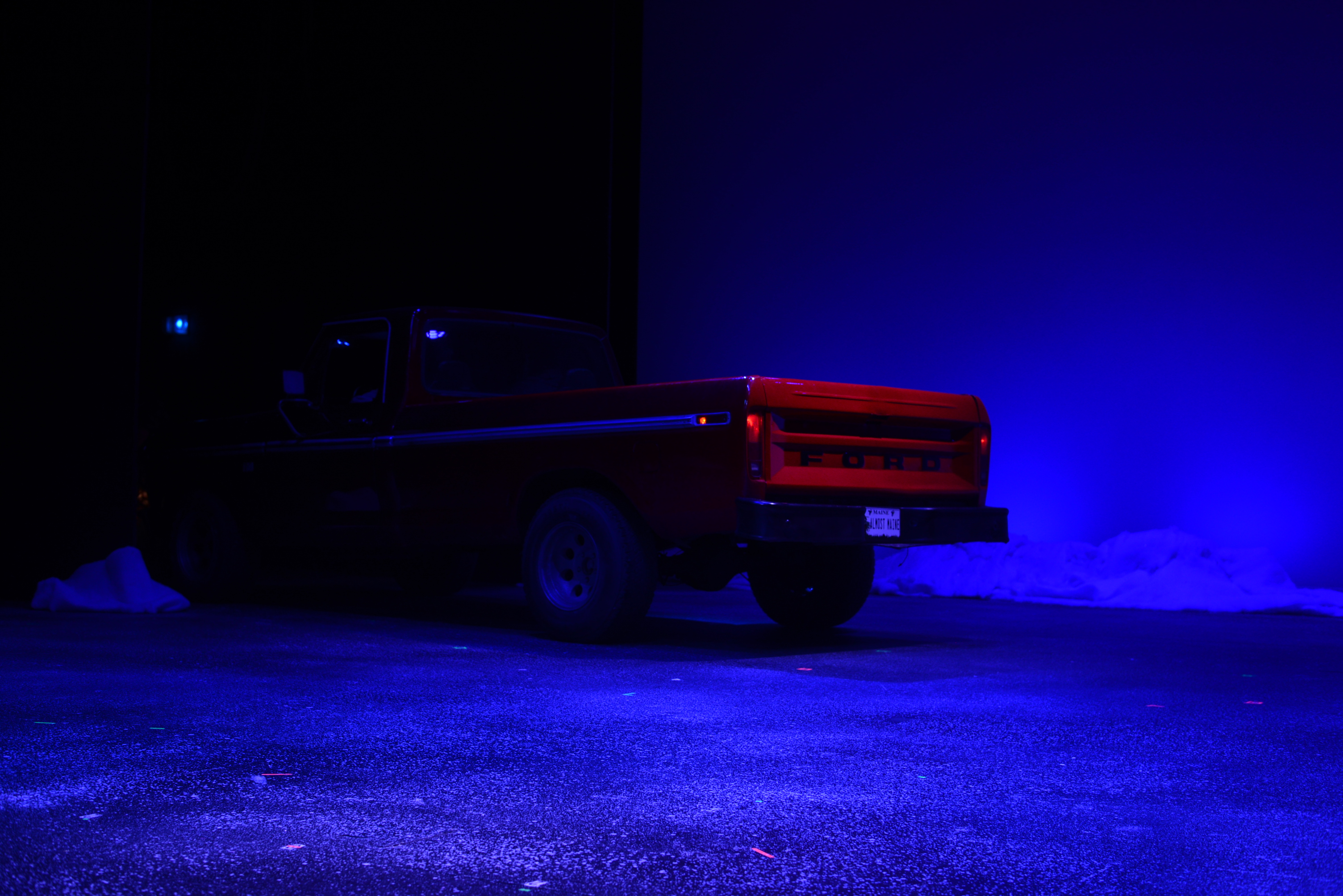 Almost, Maine
Chipola College, Marianna, Florida
Playwright - John Cariani
Director - Charles Sirmon
Scenic/Lighting Design - Constance R Smith
Costume Design - Zac West
Technical Direction - Constance R Smith
Photos - Joseph Daniel Williams