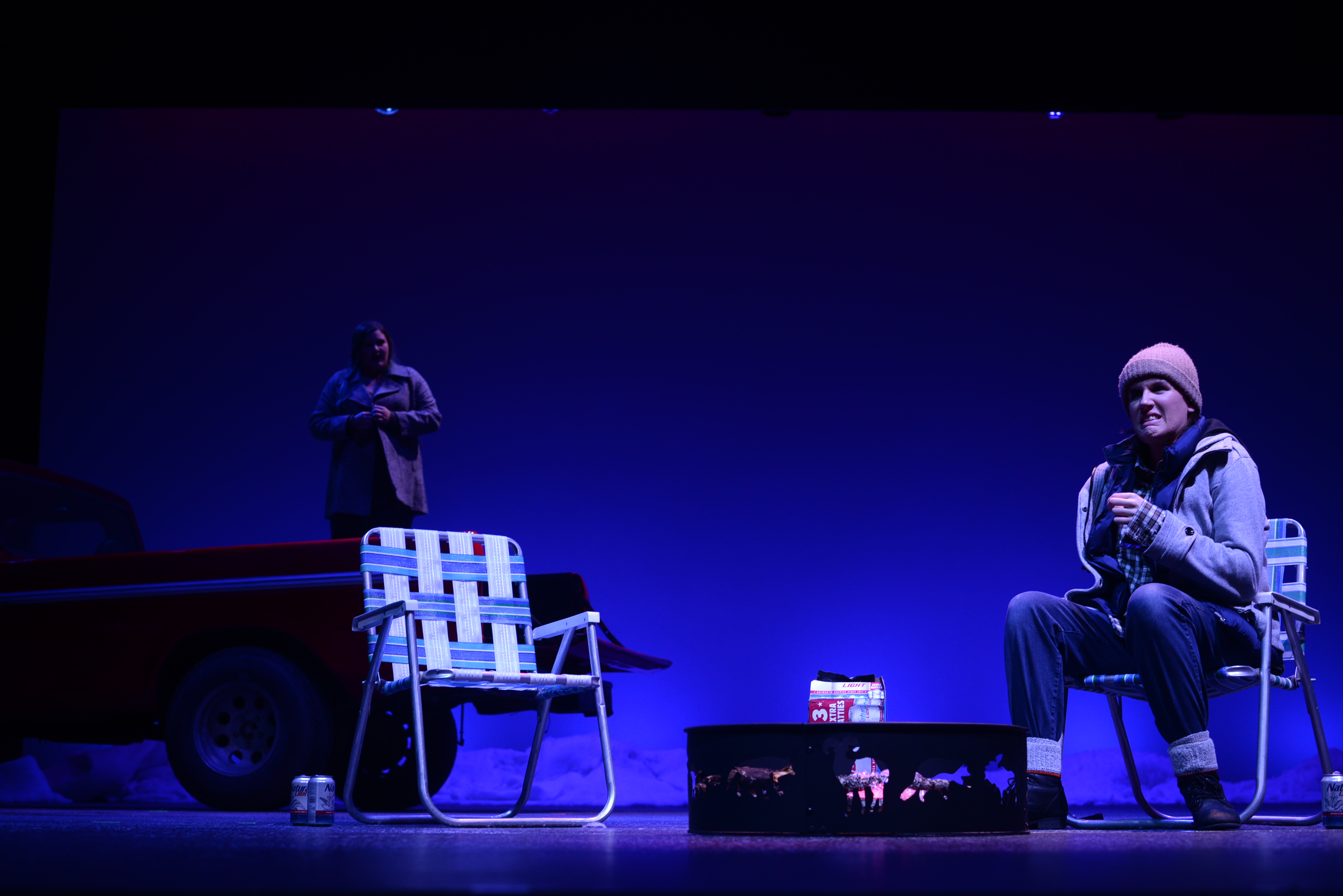 Almost, Maine
Chipola College, Marianna, Florida
Playwright - John Cariani
Director - Charles Sirmon
Scenic/Lighting Design - Constance R Smith
Costume Design - Zac West
Technical Direction - Constance R Smith
Photos - Joseph Daniel Williams