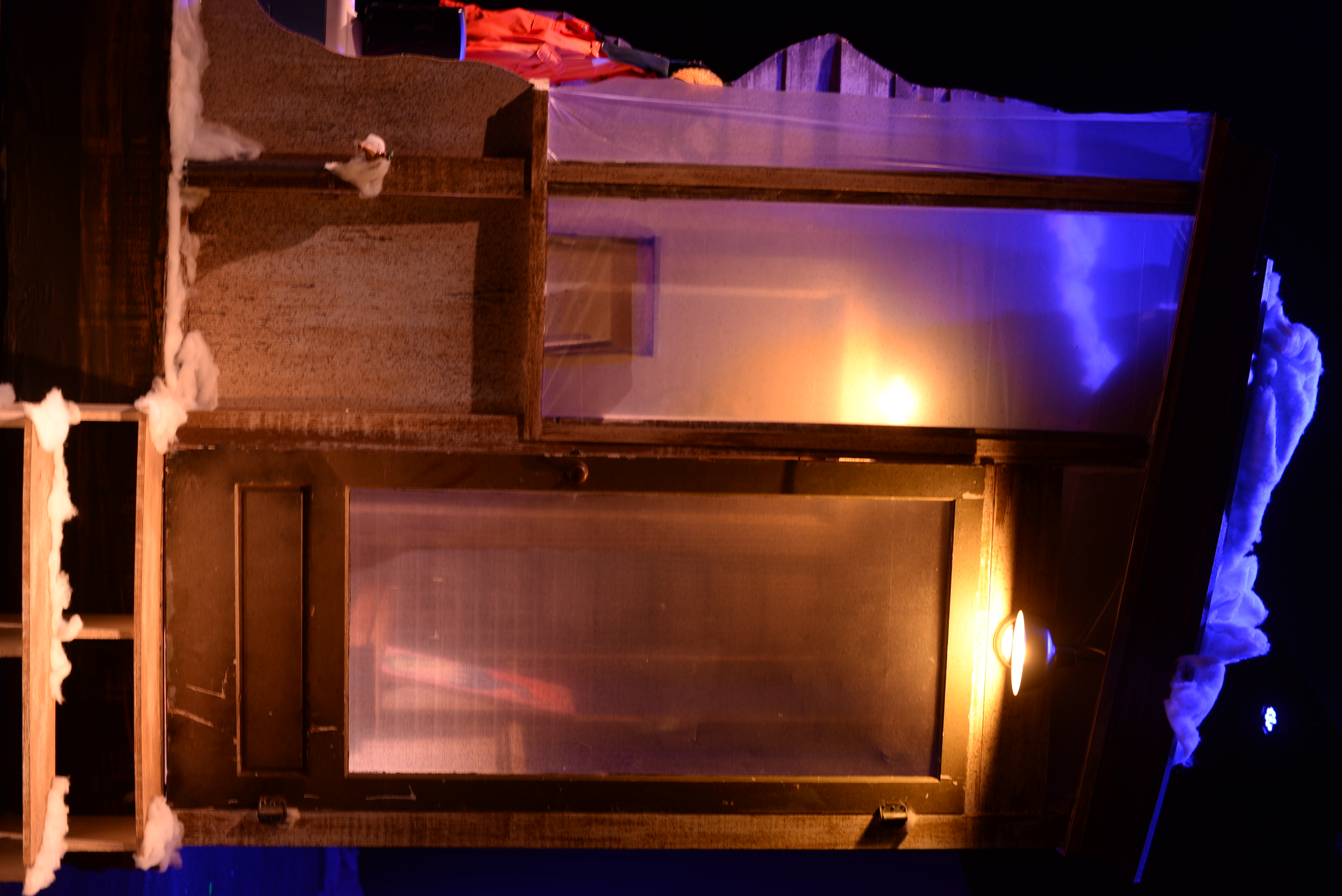 Almost, Maine
Chipola College, Marianna, Florida
Playwright - John Cariani
Director - Charles Sirmon
Scenic/Lighting Design - Constance R Smith
Costume Design - Zac West
Technical Direction - Constance R Smith
Photos - Joseph Daniel Williams
