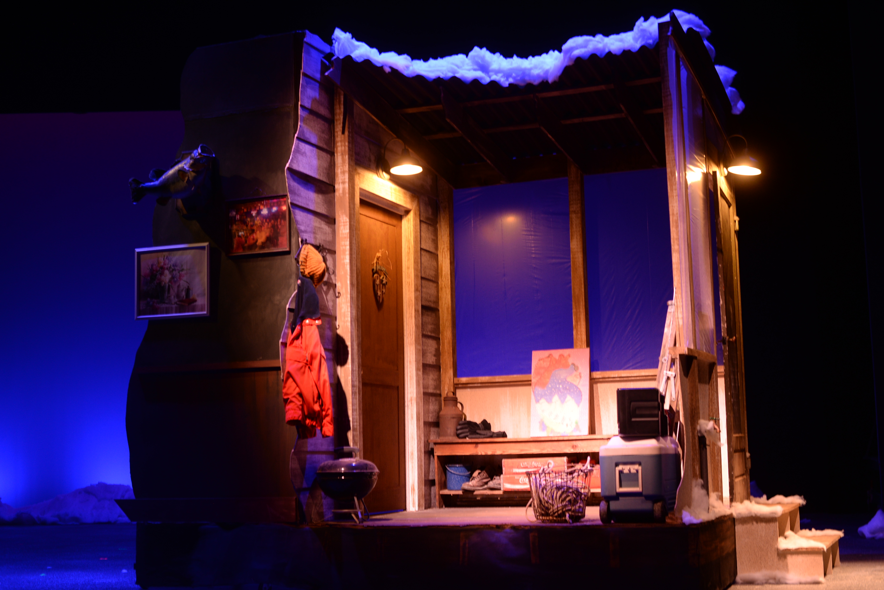 Almost, Maine
Chipola College, Marianna, Florida
Playwright - John Cariani
Director - Charles Sirmon
Scenic/Lighting Design - Constance R Smith
Costume Design - Zac West
Technical Direction - Constance R Smith
Photos - Joseph Daniel Williams